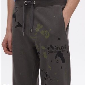 Helmet Lang (cut off) sweat pants